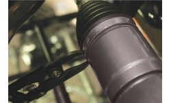 Replės pusašių gumų sąvaržoms