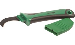 Kabeliio nužievinimo peilis (lenkta geležtė)