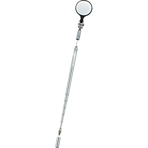 Telescopic inspection mirror with magnet, pen & pin (4 in 1)