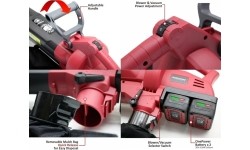 Li-ion Cordless leaf blower vacuum mulcher 40V (20V+20V)