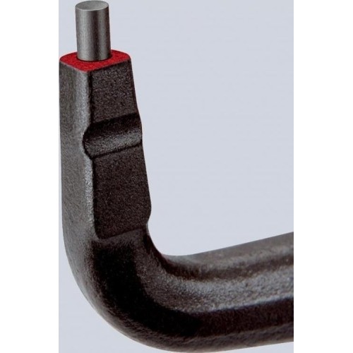Replės išoriniams žiedams. Lenktos 165mm (Ø19-60mm) KNIPEX