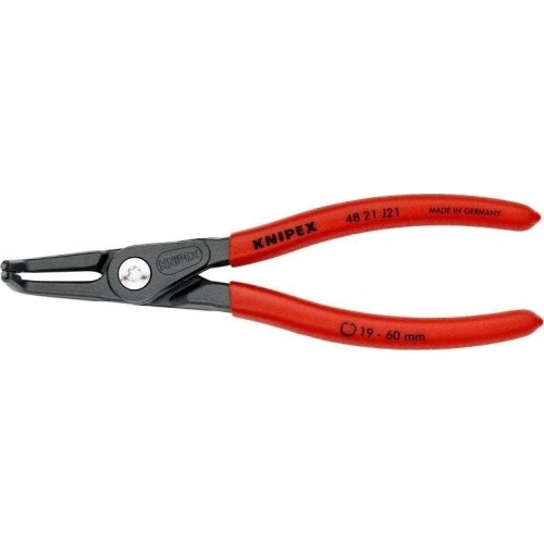 Replės vidiniams žiedams. Lenktos 165mm (Ø19-60mm) KNIPEX