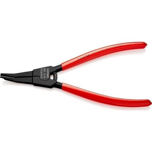Replės išoriniams žiedams. Lenktos 200mm (be skylučių) KNIPEX