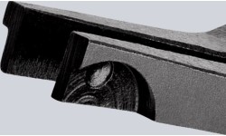 Replės išoriniams žiedams. Lenktos 200mm (be skylučių) KNIPEX