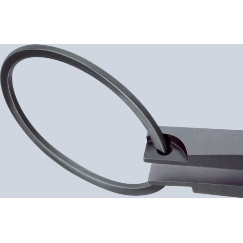 Replės išoriniams žiedams. Lenktos 200mm (be skylučių) KNIPEX