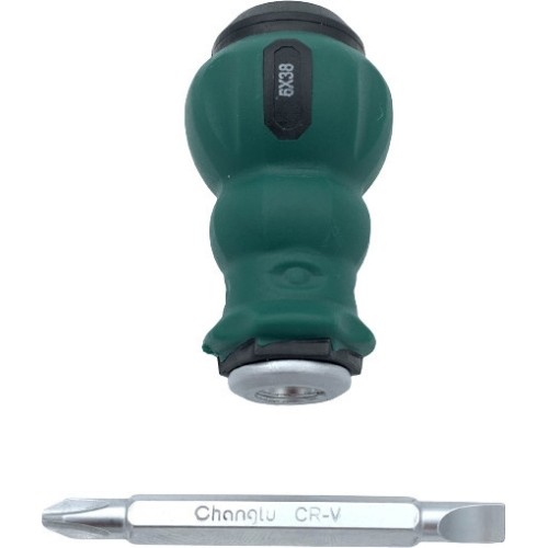 Screwdriver two-in-one PH2/6x38mm