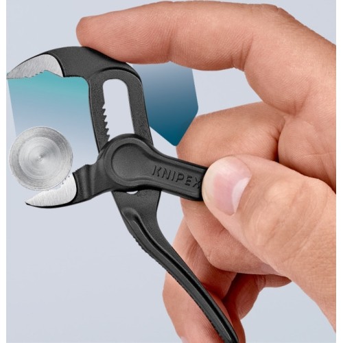 Santechninės replės 100mm KNIPEX Cobra XS (su fiksavimu)