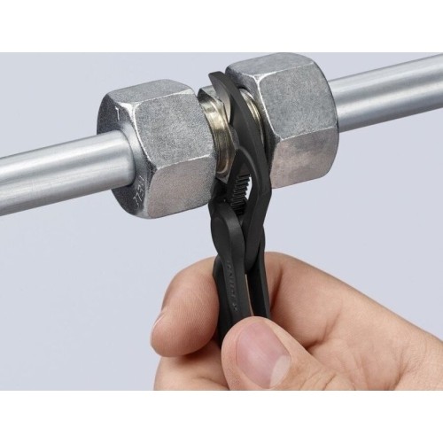 Santechninės replės 100mm KNIPEX Cobra XS (su fiksavimu)