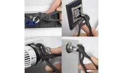 Santechninės replės 100mm KNIPEX Cobra XS (su fiksavimu)