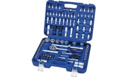 1/4" + 1/2" Dr. Socket set 110pcs. 6pt 72TH