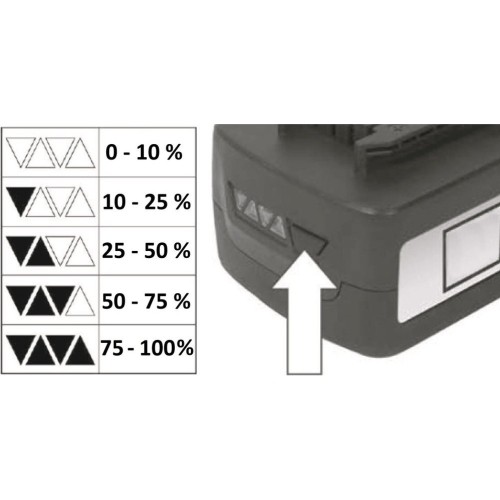 Akumuliatorius akum. įrankiams WORCRAFT 20V 4.0Ah