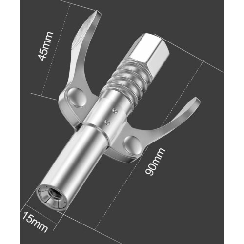 Hydraulic coupler 6jaw quick release M10x1mm (1/8")
