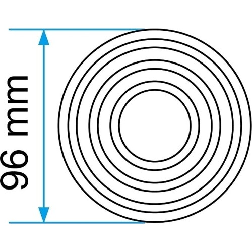 Padas guminis domkratui 96mm