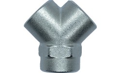 Oro paskirstytojas dvišakis 1/8" su vidiniu sriegiu