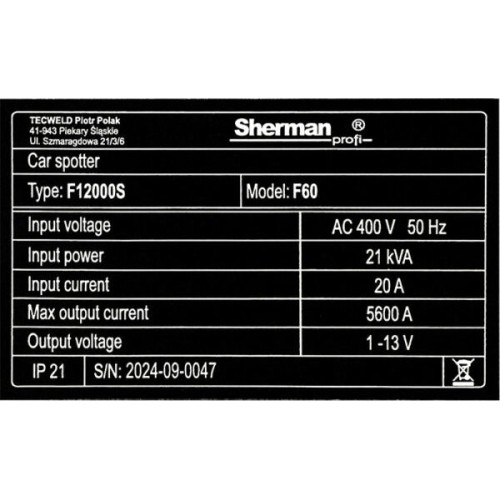 Car Spotter F60 400V body repair welding machine