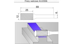 Cylindrical cutter (A) - 12