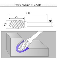Oval cutter (E) - 12