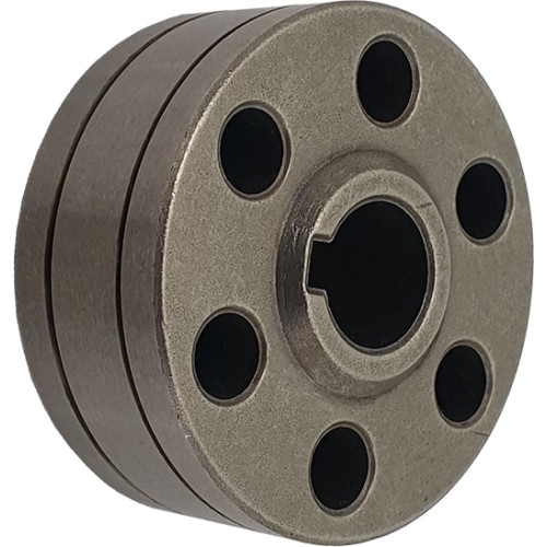 Vielos tiektuvo kreipiamasis ritinėlis 37x10x15mm DIGIMIG 200 MTM - U (aliuminiui)