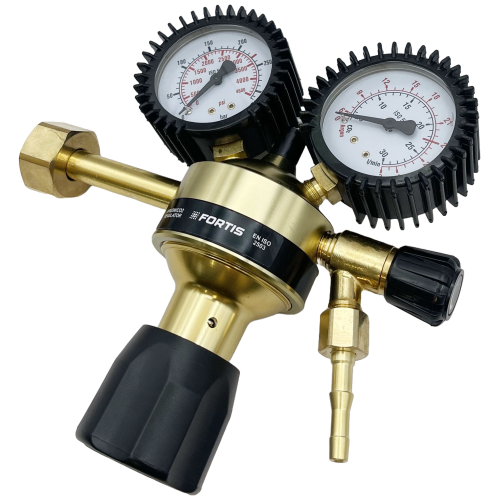 Gas regulator FORTIS® MEGA CO₂/Argon (EURO nut W21.8)