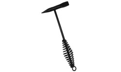 Plaktukas su spyruokline rankena, šlakui