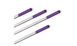 TIG volframo elektrodas E3 175mm (1 vnt.), violetinis - 2.4mm
