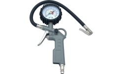 Pripūtimo pistoletas su manometru