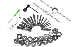 Sriegiklių ir sriegpjovių rinkinys 40vnt. M3-M12