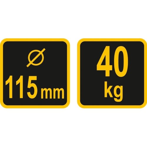 Vacuum suction lifter 1x115mm