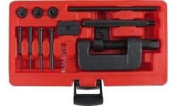 Grandinės kniedijimo ir atskyrimo įrankių rinkinys