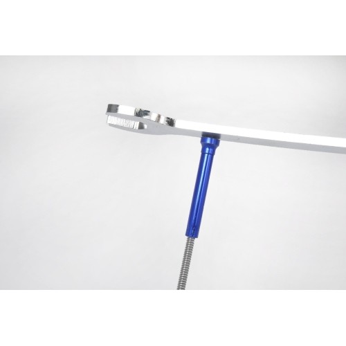 Flexible magnetic pick-up tool 600mm with claw & led light