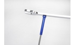 Flexible magnetic pick-up tool 600mm with claw & led light