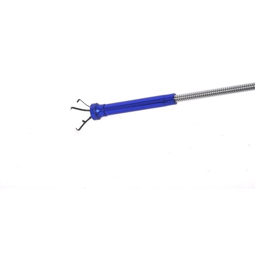 Flexible magnetic pick-up tool 600mm with claw & led light