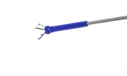 Flexible magnetic pick-up tool 600mm with claw & led light