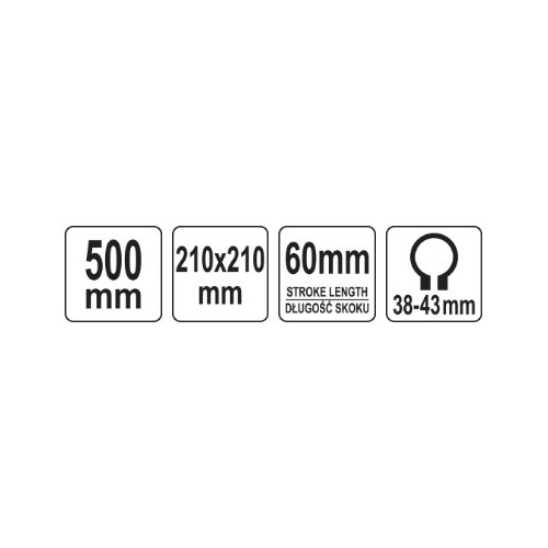 Drill stand 500mm (rotatetable)