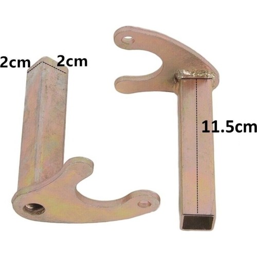 Motociklo stovo laikiklių U formos rink. (2vnt)