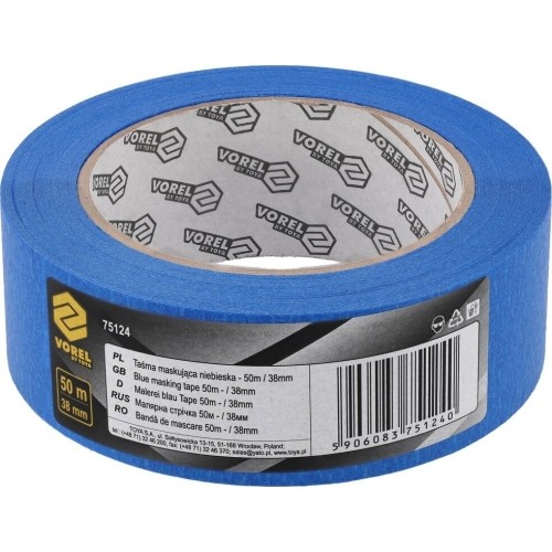 Blue masking tape 38mm x 50m