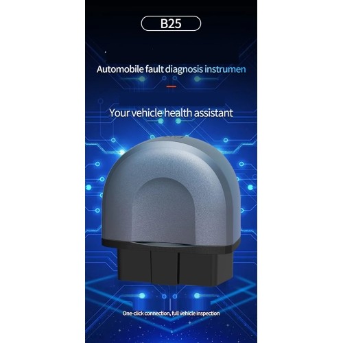 Diagnostikos įranga automobiliui OBD2 Bluetooth B25