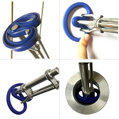 Hydraulic cylinder seal ring instanlation clamp tool set 3pcs