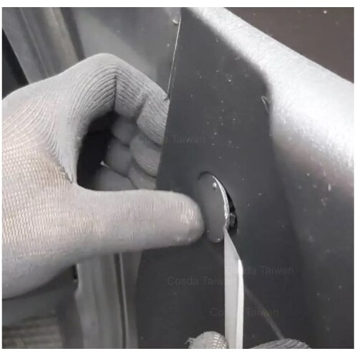 Trim removal pry bar clip metal set 2pcs