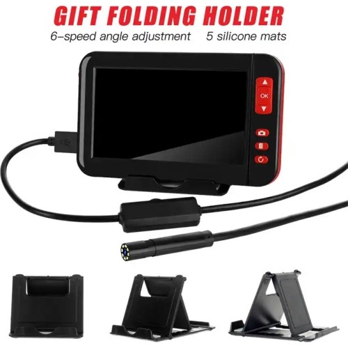 Endoskopas su LCD Ø 8mm, 5m