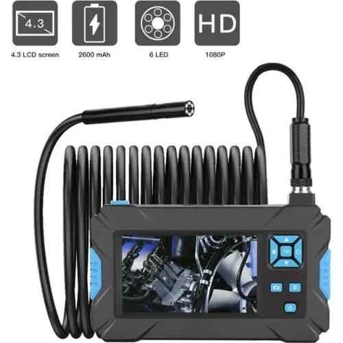 Endoskopas su LCD Ø 5.5mm, 5m