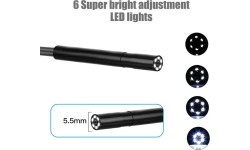 Endoskopas su LCD Ø 5.5mm, 5m