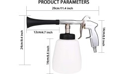 Praplovimo pistoletas (plačiu antgaliu) su bakeliu