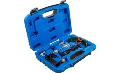 Refrigerant leak detector kit with UV flashlight