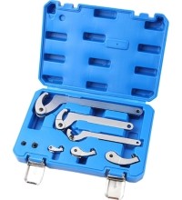 Reguliuojamų užmetamų raktų komplektas 35-120mm 8vnt.