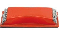 Plastikinis šlifavimo popieriaus laikiklis 160x85mm