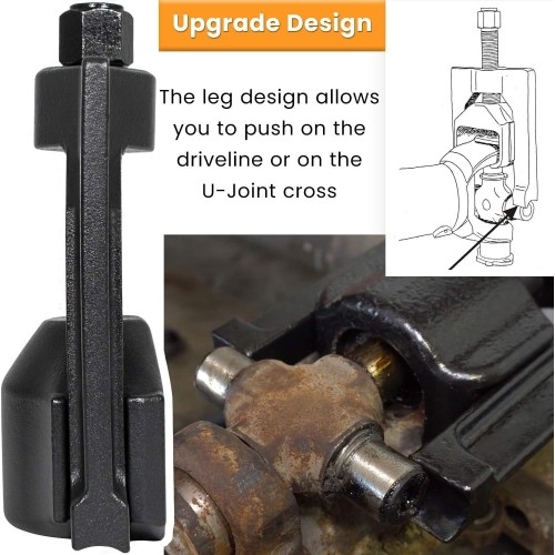 Heavy duty universal joint puller U-joint