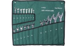 Combination wrench set 19pcs (6-32mm)