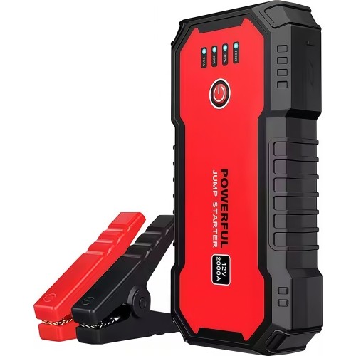 Multifunctional jump starter and charger 12V 2000A 20Ah