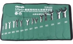 Veržliarakčių atvirais galais DIN3110 rinkinys 14vnt. (6-32mm)